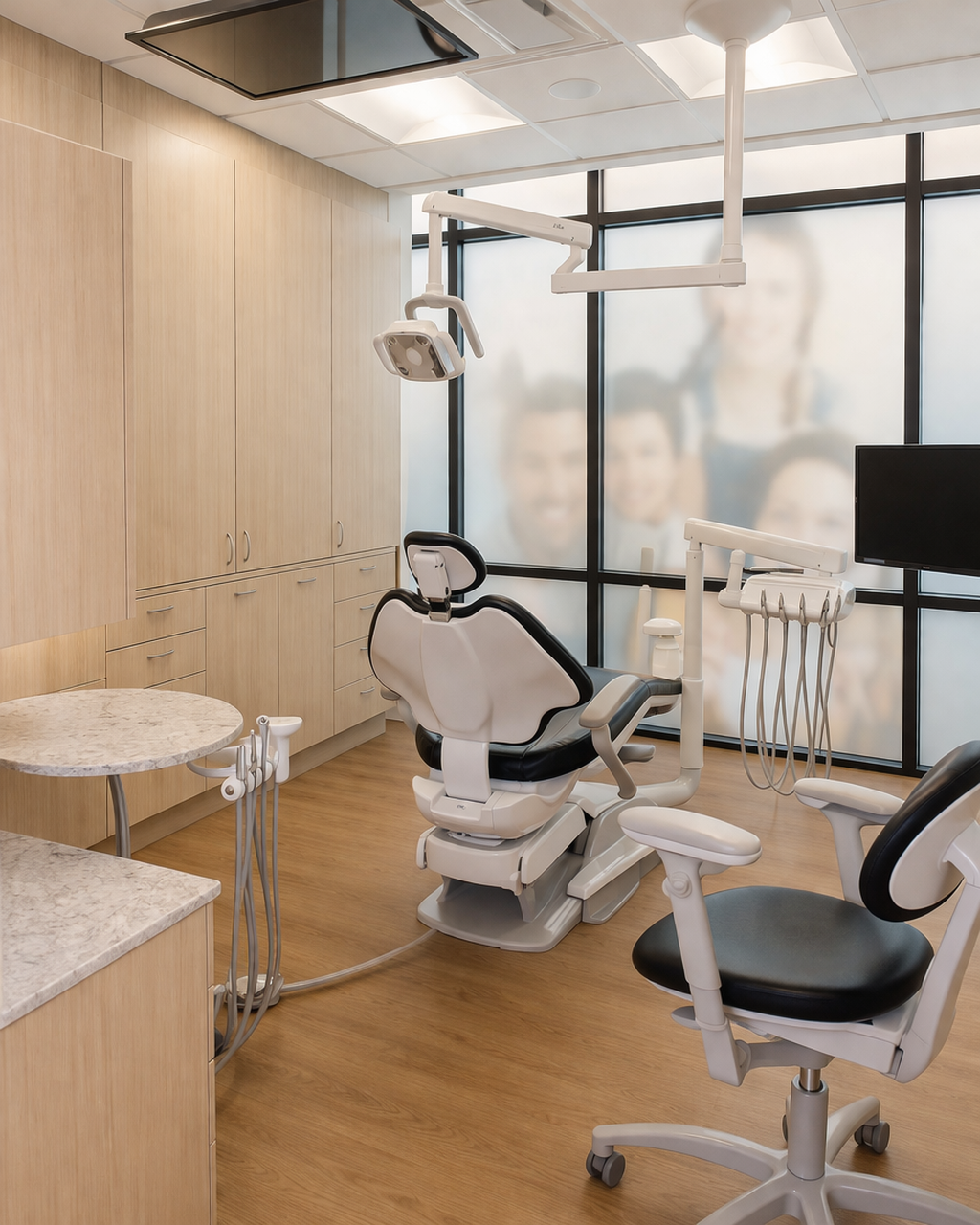 Astra Dental treatment room with advanced equipment