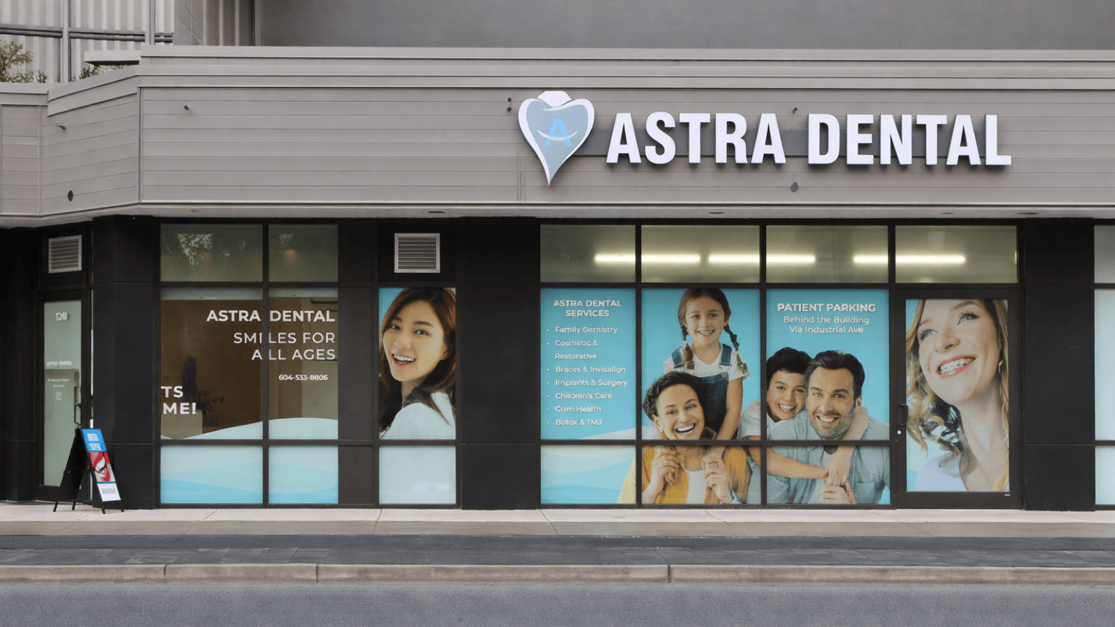 Astra Dental Langley office exterior